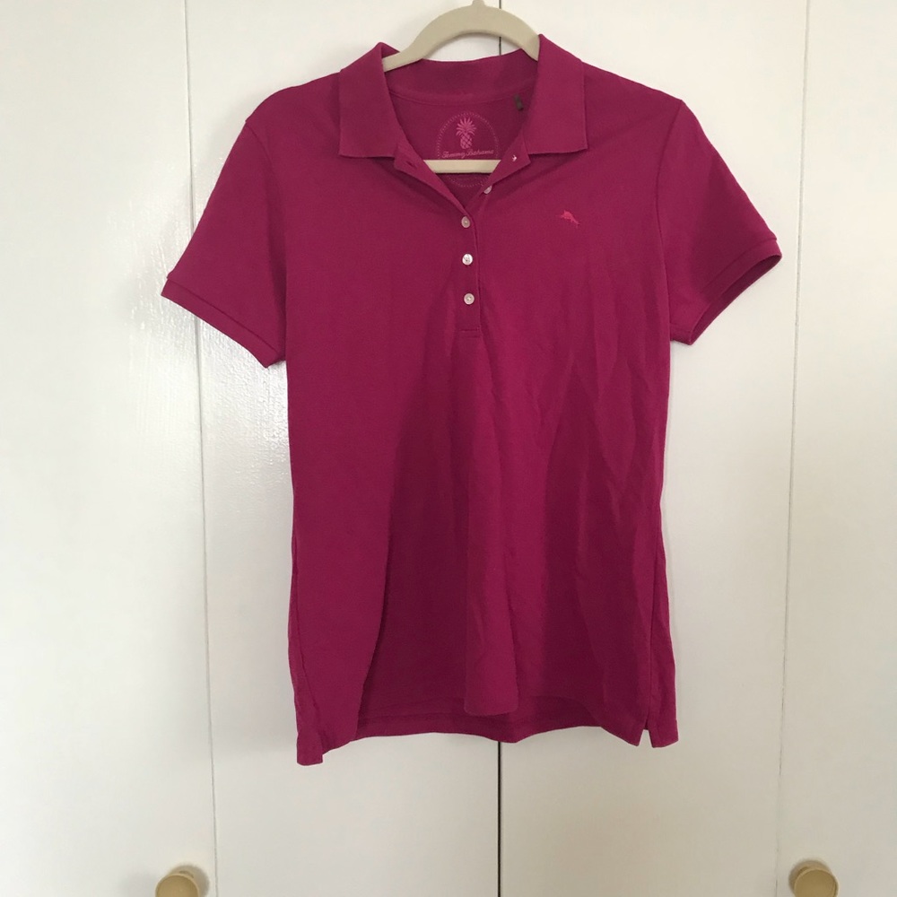 Pink collar shirt from Tommy Bahama